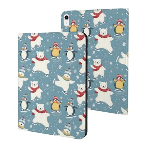 Housse fine iPad ours pingouin motif hivernal idée cadeau enfant