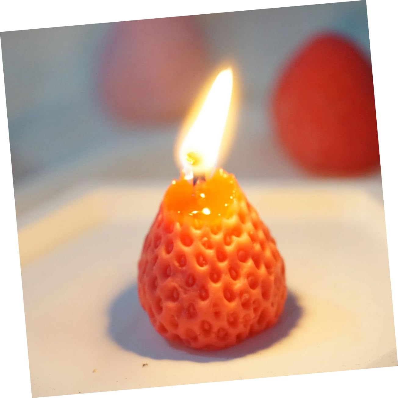 PACKOVE 9pezzi Candele Alimentari Forma Candela Alimentare Alla Decorazioni Per Casa Alla Candele Per Feste