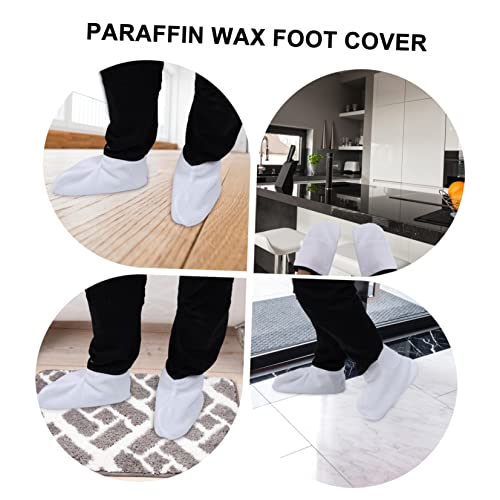 Guantes y botines para cera de parafina spa 4 pzas miniatura 7