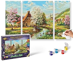 Schipper 609260664 Malset Triptychon Ländliche Idylle