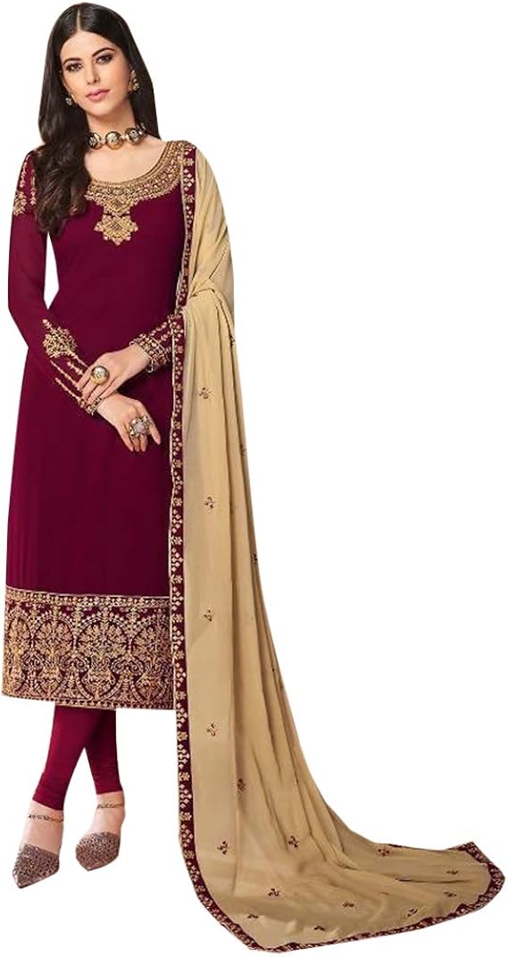 Amazon party wear churidar Clearance