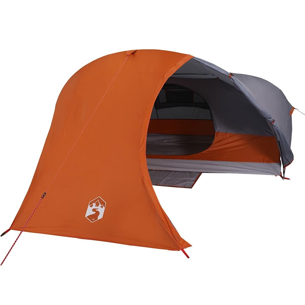 Genérico Tienda de campaña iglú para 4 Personas Impermeable Naranja,Deportes,Actividades al Aire Libre,Camping y Senderismo,Tiendas de campaña-94729