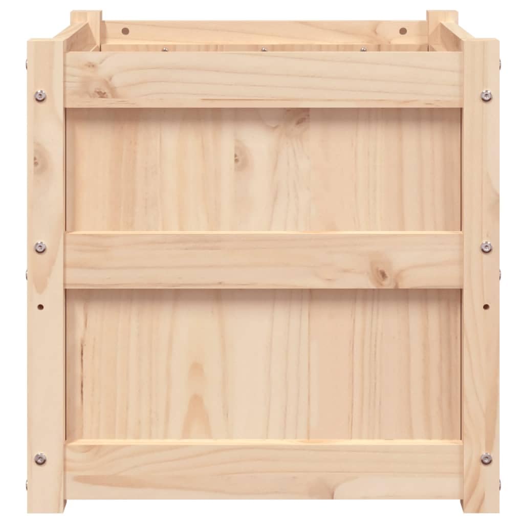 Generic Drewniana Sadzaca, 50x50x50 Cm Sosna Ogrodowa o Ogrodzie o Dużej Pojemności, do Dekoracji i Sadzenia DIY