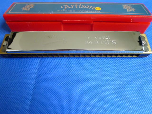 Amazon.co.jp: Artisan 複合ハーモニカAm 24tones デッドストック 楽器