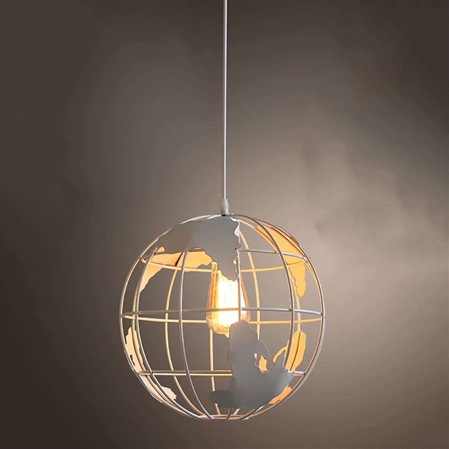 Lustre plafonnier industriel de haute qualité aux finitions Edison rétro d'intérieur