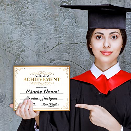 Award Certificates - Certificate Of Achievement For Students, School Graduation Ceremony, Kindergarten Preschool Certificates Of Completion - 25 Award Certificates (Aa02) #TOP3
