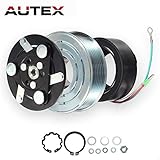 AUTEX AC A/C Compressor Clutch Coil Assembly Kit 38800RZYA010M2 80221SNAA01 8851502200 Replacement for HONDA CR-V 2007 2008 2009 2010 2011 2012 2013 2014