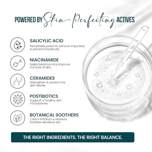 Image of Urban Defense Face Wash for Oily, Acne-Prone & Sensitive Skin | Salicylic Acid, Niacinamide, Ceramides & Postbiotics | Deep Pore Cleansing, Oil Balance & Skin Barrier Support | Fragrance-Free Cleanser | 120ml