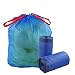 Fiaze 7 Gallon Medium Drawstring Garbage Bags, Blue (110 counts/ Rolls)