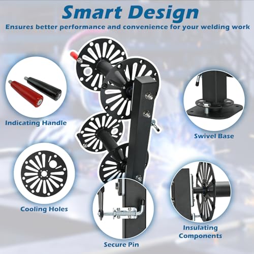 DITKOK Swivel Base Reel with Quick Connector