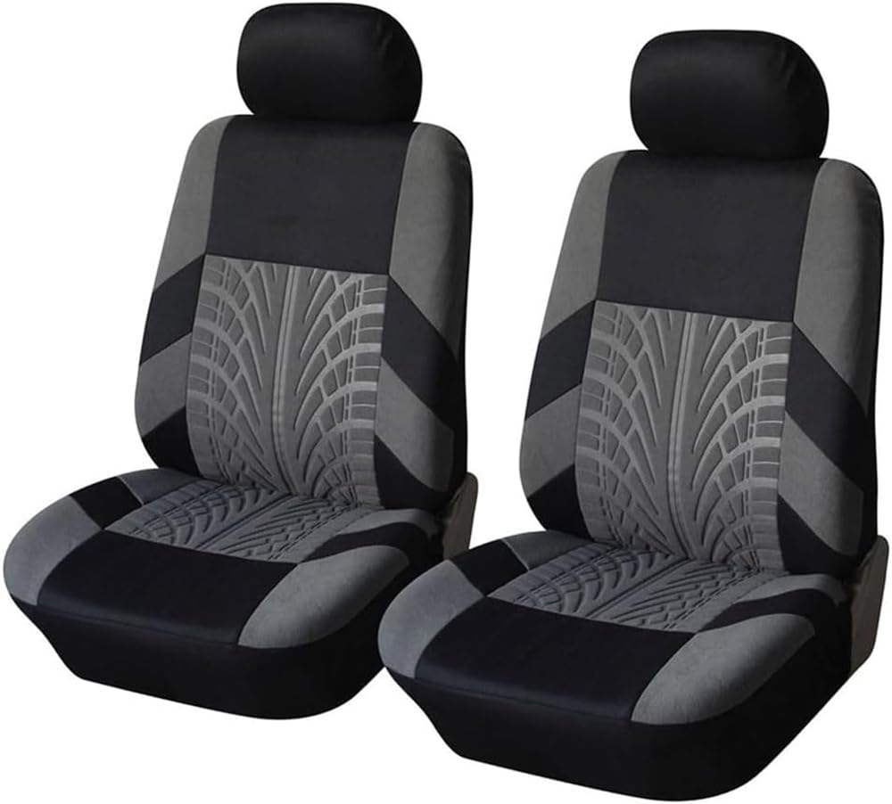 Auto Ensembles Housses Siège pour Dacia Sandero Stepway 3.Gen 2.Gen 2012-2016 2017-2022 2023 2024 2025,Avant Arrière Coussins Couvre Respirant Imperméable Protections Accessoires,Grey-1