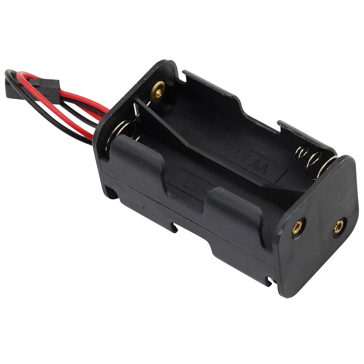 Custodia portabatterie 4 celle 6V AA connettore 2P JR servo tester 3 canali motore ESC modulo per elicottero auto barca robot