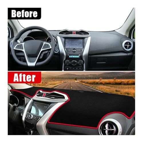 Couverture de tableau de bord BYD Yuan EV tapis de protection auto - 7