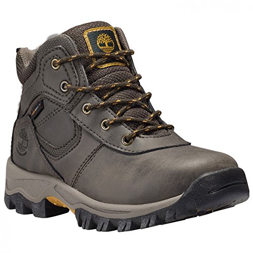 Timberland Youth Mt. Maddsen Waterproof Hiking Boots, Dark
