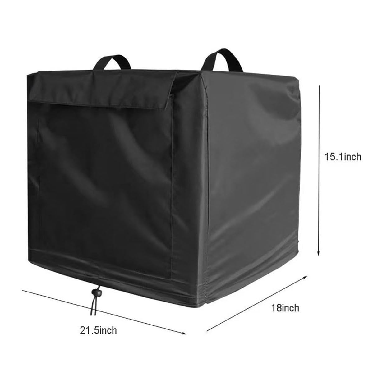 Copertura per affettatrice in tessuto Oxford 420D nero – Protezione antipolvere impermeabile e resistente per il bancone della cucina