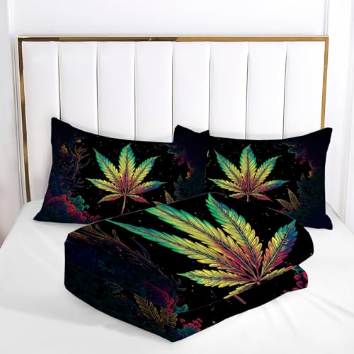 Housse de couette microfibre douce lavable pour un lit design facile à entretenir - 8