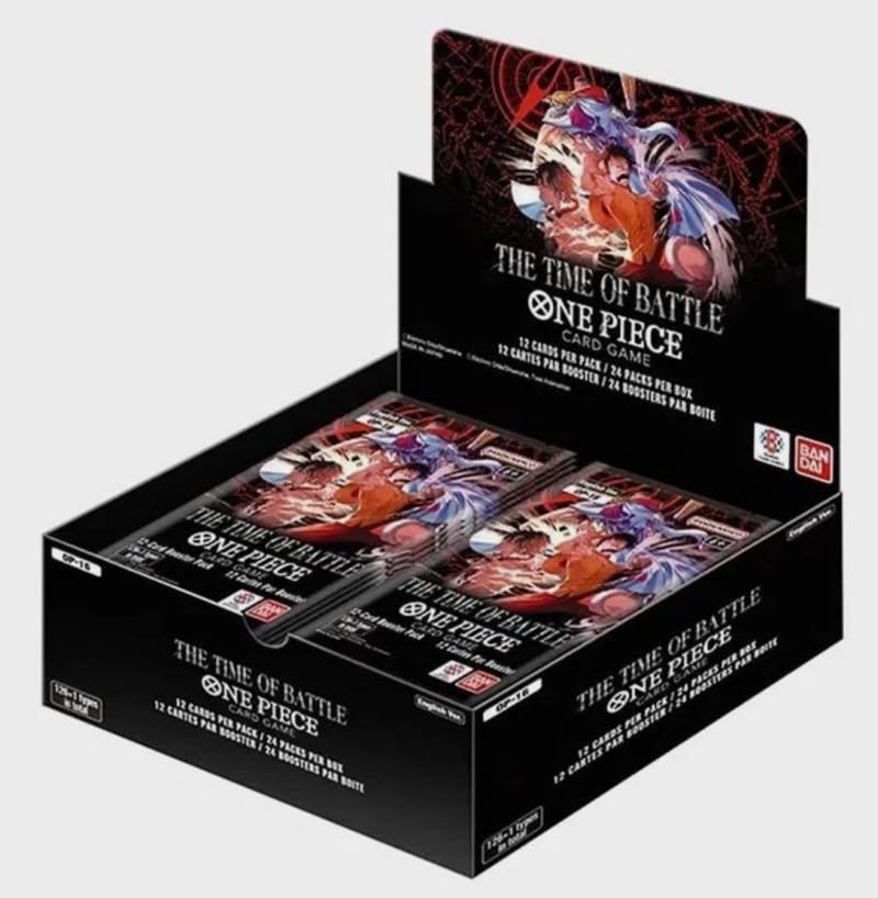 One Piece TCG THE TIME OF BATTLE OP-16 Sealed Booster Box Bandai English