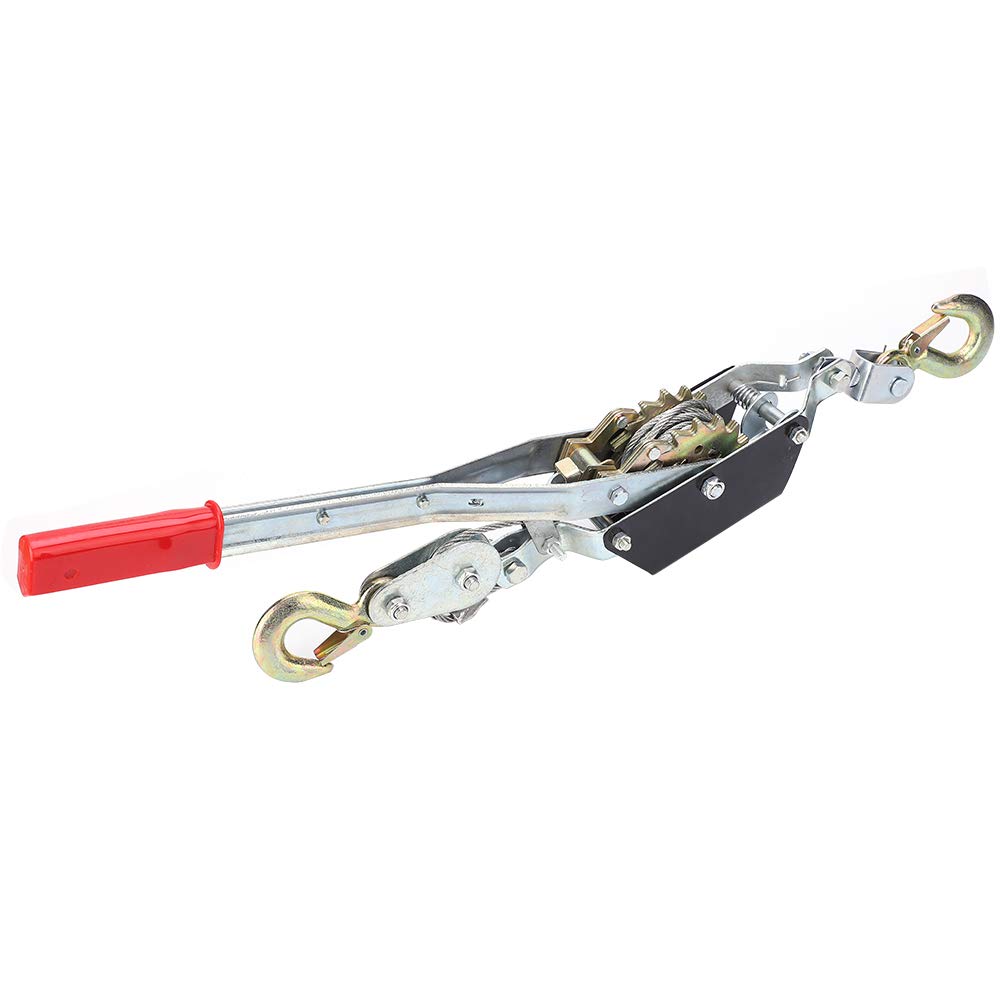 Dioche Argano Manuale a Fune, Argani a Cricchetto, Argano Manuale Estrattore di Filo Corda a Cricchetto stringere Strumento a Mano PARANCO VERRICELLO(2T)