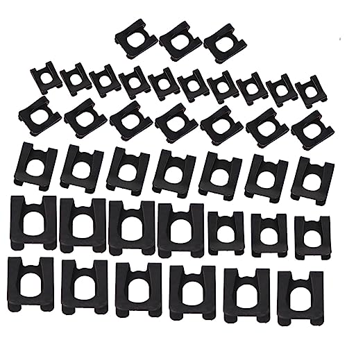 BELLIFFY 40 Piezas De Tornillos De Sujeción Automáticos Anillos De Retención Accesorios Universales Para Muebles