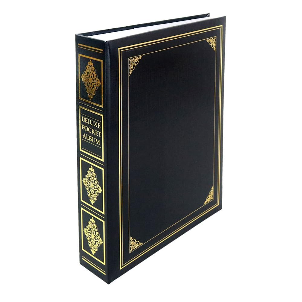 Nakabayashi 1PL-152-D [Web Limited Edition] Nakabayashi File Pocket Album Verse Black