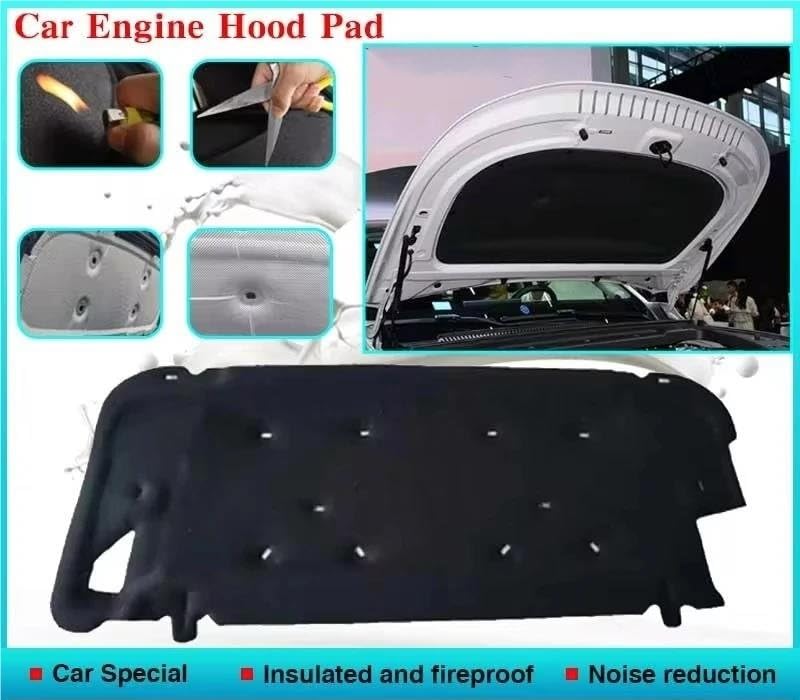 Tapis d'isolation phonique capot Range Rover Evoque 2012-2018 thermique