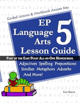Paperback EP Language Arts 5 Lesson Guide: Part of the Easy Peasy All-in-One Homeschool Book