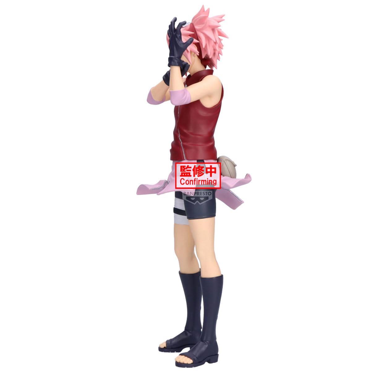 Banpresto Sakura Haruno Naruto Shippuden Azione - Grande 26 cm - PZ71144P Multicolore - Figura da collezione - Ideale per gli appassionati di Anime