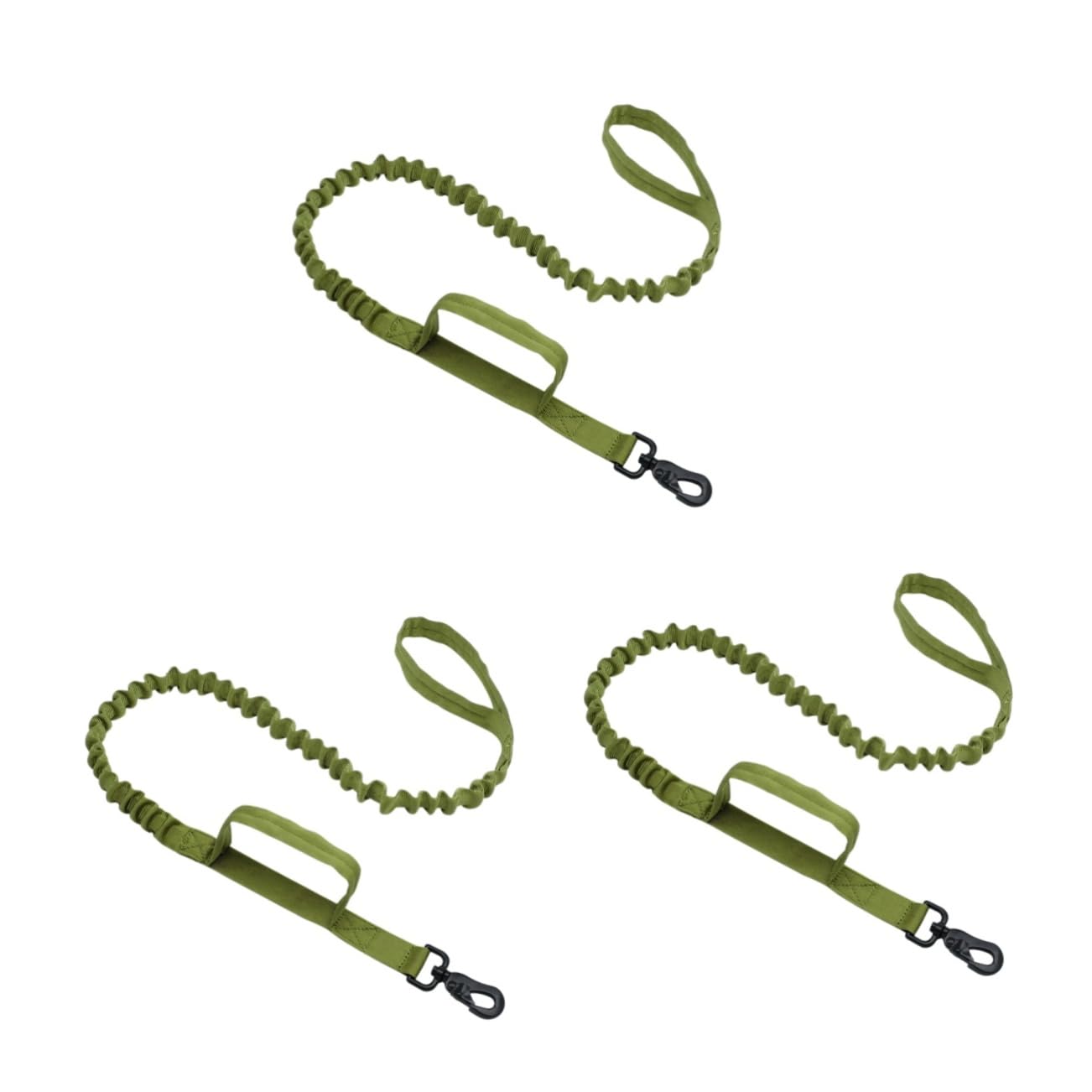 Laisse entraînement réglable nylon pour stopper les tractions de votre chien en balade