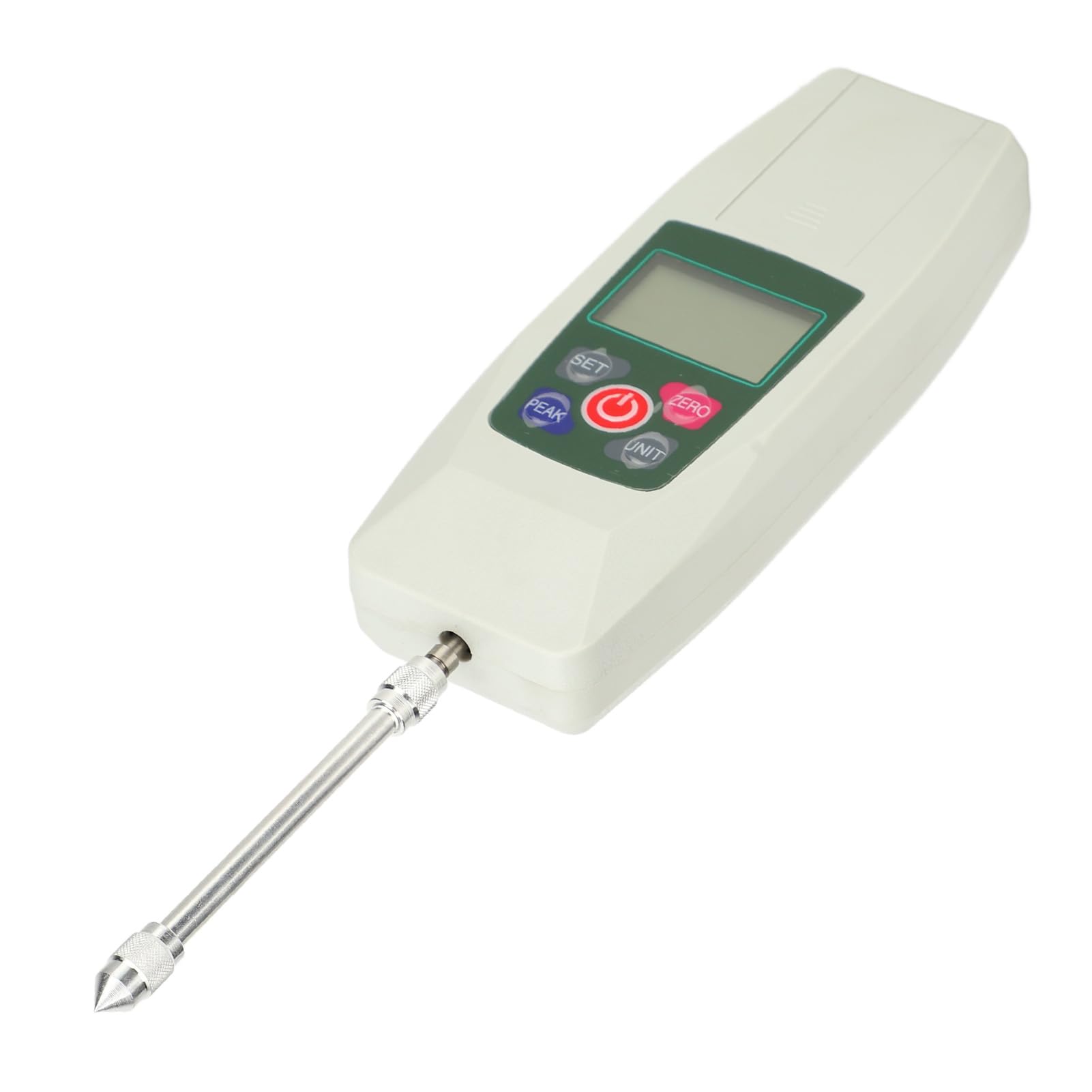 Medidor de Fuerza Digital, 2N 0,2 Kg 0,45 Lb 7,2 Oz 4 Unidades Medidor de Presión y Tracción, de Tensión con Pantalla Grande para Cerraduras Equipos de Pesca Industria Química Maquinaria