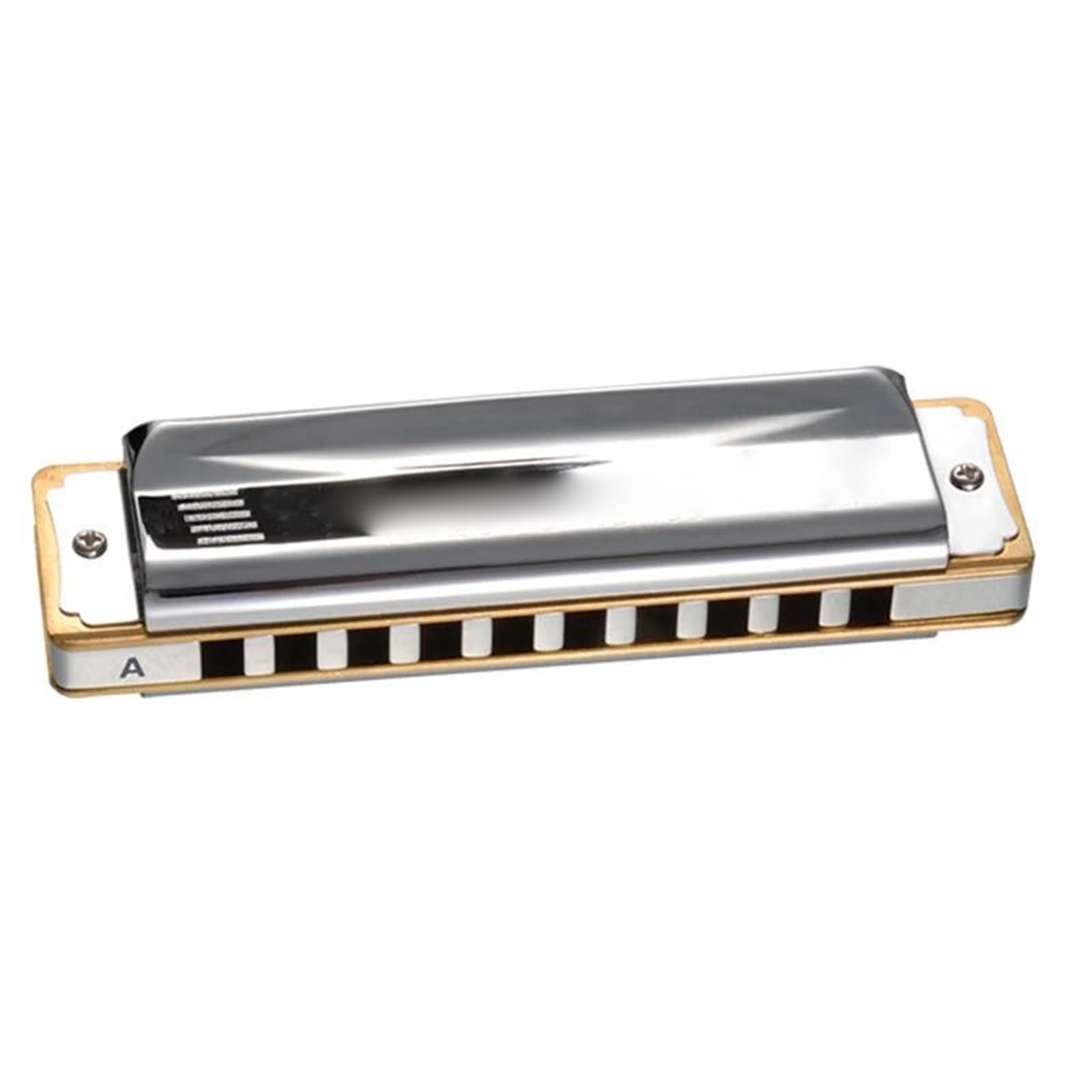 Harmonijka Ustna Diatoniczna Harmonijka Ustna 10 Otworów Major Blues Harp Profesjonalna Harmonijka Alu Comb Mouth Organ Instrumentos(EB Tone)