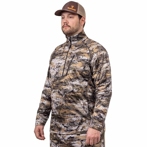 Huntworth Men's Light Weight 1/4 Zip Shirt - Image 5