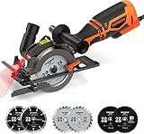 DOVAMAN Mini Circular Saw Orange & Blue