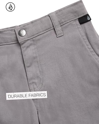 Ensemble short 2 pièces bébé garçon Volcom en lin et sergé pour l'été - 6