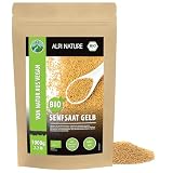 Alpi Nature Semi di Senape Bianca Gialla BIO 1kg, Semi di Senape bio Bianca Gialla da 1-2mm