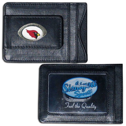 Image of NFL Leather Money Clip Cardholder