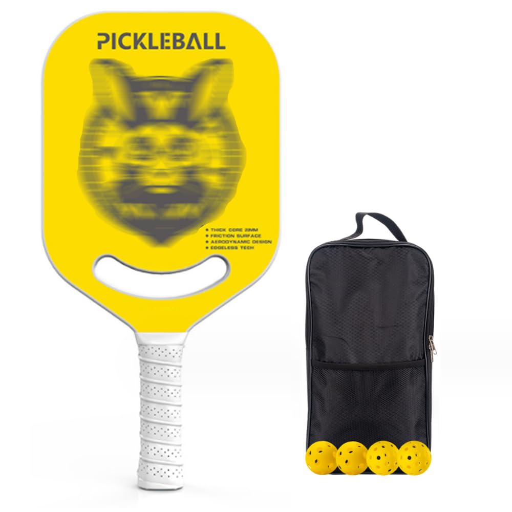Pickleball Zestaw Rakiet Do Padla, Certyfikat USAPA, Ergonomiczny Uchwyt, Konstrukcja Rdzenia O Strukturze Plastra Miodu, Profesjonalna Rakieta Tenisowa,Carbonfibre
