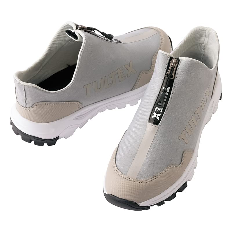 AZ51671_003 超軽量フロントジッパー式スリッポンセーフティシューズ