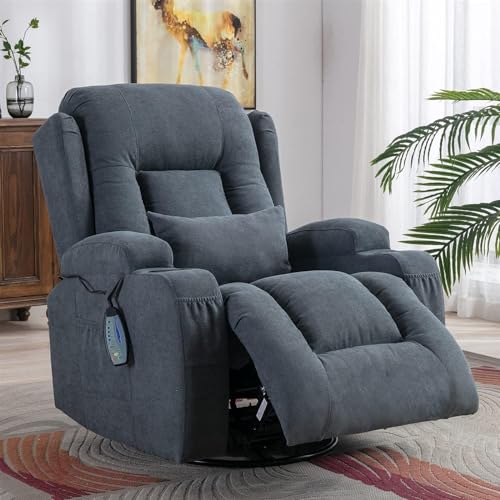Sillón reclinable moderno ergonómico masaje Menta