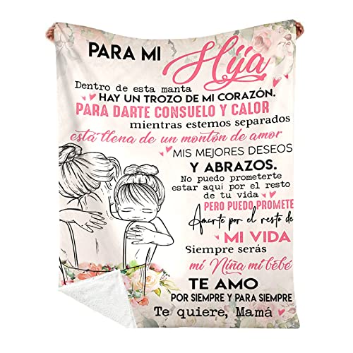 QMMYA Manta De Franela para Mi Hija Cover