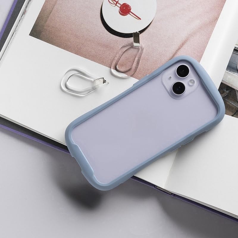 Amazon｜For iPhone 15 用ケース耐衝撃 背面透明 クリア 強化ガラス