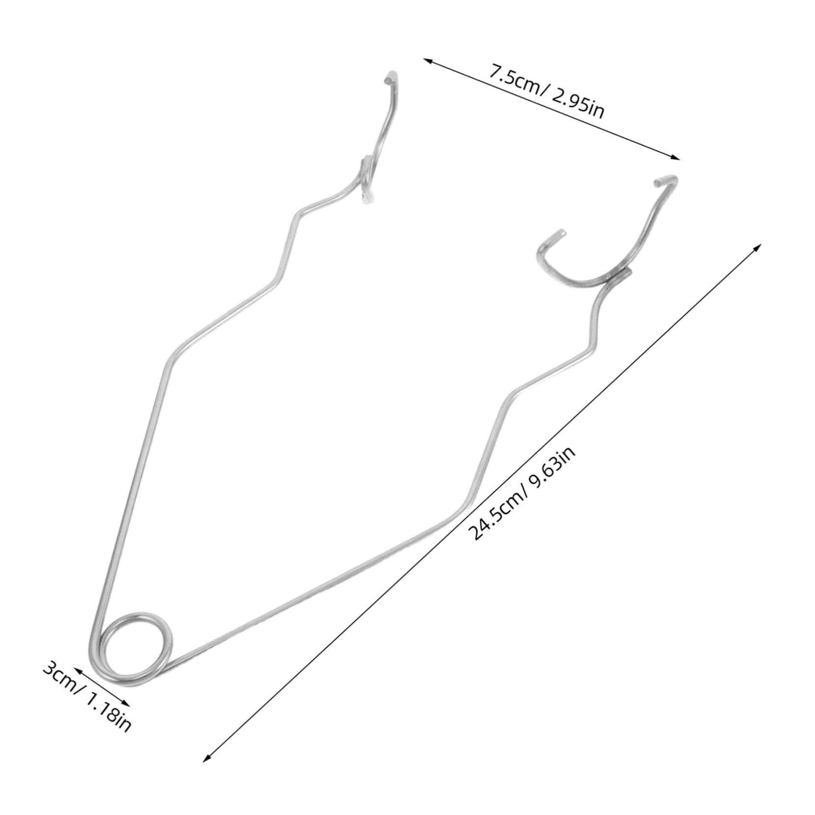 Alipis Crucible Tongs Metal Melting Tool Jewelry Casting Forceps Stainless Steel for Graphite Crucibles