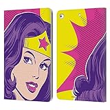 Ya en manzanajugosa.com: Head Case Designs Licenciado Oficialmente Wonder Woman DC Comics Pop Art Arte Vintage Carcasa de Cuero Tipo Libro Compatible con Apple iPad 9.7 2017 / iPad 9.7 2018