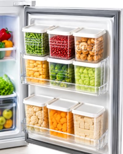 Image of Krevo Multipurpose Storage Containers, 200ml Airtight, BPA Free - Pack of 6