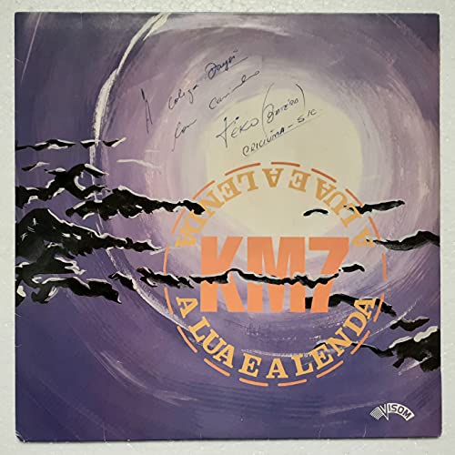 Banda KM7 - Lp A Lua e a Lenda - 1986 - Autografado