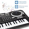 61 Key Piano Keyboard for Kids, Electronic Music Toy for Beginners, 16 Tones, 10 Rhythms, 6 Demos, Built-in Recording, Perfect Christmas or Birthday Gift for Ages 3+ #4
