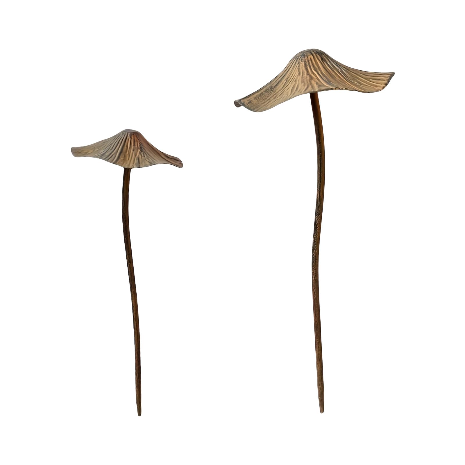 Xjdzineq Antique Mushroom Ground Stake Lawns Ornament Iron Outdoor Windproof Iron Art Yard for Garden Decoration Outdoor Mushroom Shape Garden Decors