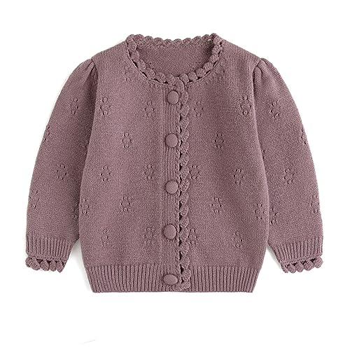 Simplee Kids Cable Knit Toddler Cardigan