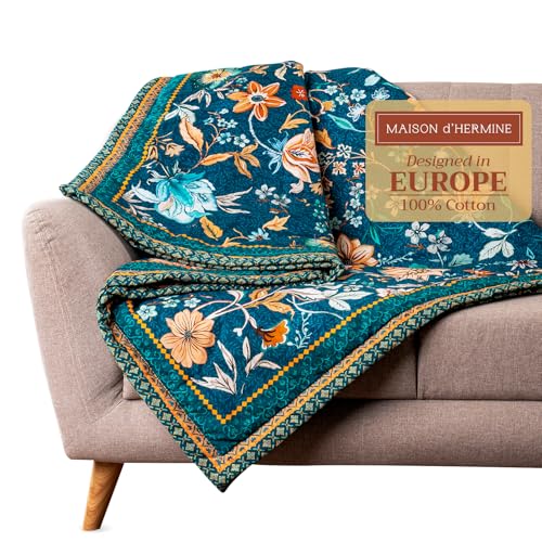 Maison d' Hermine Throw Blanket for Couch Lightweight Soft Warm