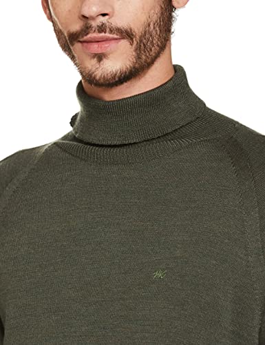 Image of Monte Carlo Men Wool High Neck Pullover Sweater