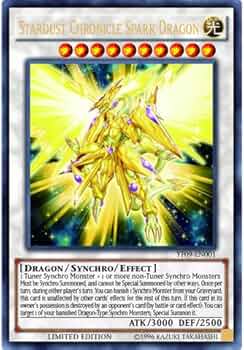 Amazon.com: YU-GI-OH! - Stardust Chronicle Spark Dragon